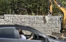 Фото 2: На Личаківській завершили влаштування 100-метрової підпірної стінки: рух транспорту відновлять після влаштування благоустрою