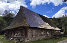 Фото 1: У Львівському скансені завершилася реставрація найбільшого об'єкту під ґонтовим дахом