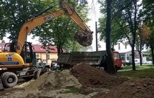 Фото 1: Біля трьох будинків на вулиці Городоцькій замінили каналізацію