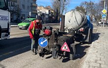 Фото 5: На вихідних для ліквідації ям на дорогах Львова використали 114 тонн гарячого асфальту