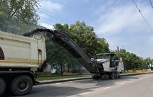 Фото 2: Реконструкція вул. Мазепи стартувала: на ділянці від вул. Миколайчука до вул. Орлика вже працює спецтехніка