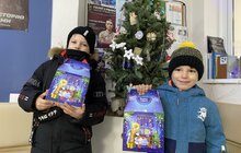 Фото 1: У Львові близько пів тисячі дітей військових отримали подарунки до свята Миколая