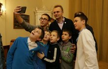 Фото 8: Пластуни передали місту Вифлеємський вогонь миру