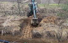 Фото 2: Львівводоканал замінив 700 м водогону у с. Мокротин, звідки видобувають воду для мешканців Шевченківського і Залізничного районів