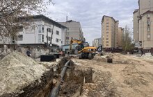 Фото 2: Реконструкція вул. Залізничної: роботи відбуваються на двох ділянках одночасно