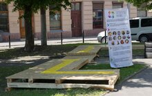Фото 2: На «Майстерні міста» представили інфраструктуру для незрячих