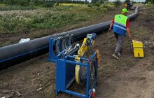 Фото 2: Від Магерова до Львова оновлюють магістральний водогін: вже прокладено 500 метрів нової мережі