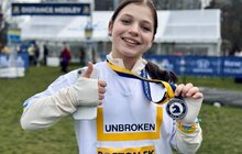 Фото 5: 12-річна українка Яна Степаненко пробігла дистанцію на найпрестижнішому світовому марафоні (відео)