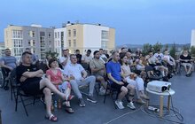 Фото 1: На терасі центру UNBROKEN відбувся другий кінопоказ для захисників