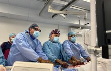 Фото 1: Львівські медики надсучасним методом врятували двох літніх пацієнтів зі зношеним клапаном серця