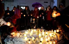 Фото 1: «Світлова хвиля» пам’яті: у Львові вшанували дітей, які не встигли народитися або померли невдовзі після народження