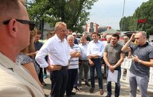 Фото 3: Ремонт вул. Б. Хмельницького – на завершенні: в першій половині серпня вулицю відкриють для проїзду