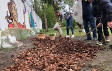 Фото 1: Біля ЛКП «Лев» облаштували перший в Україні сенсорний сад для собак