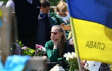 Фото 17: На Личакові помолились на могилах бійців АТО