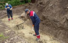 Фото 3: На вул. Медової Печери прокладають теплову мережу, протяжністю майже 400 м