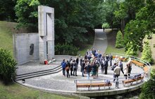 Фото 3: На Вулецьких пагорбах вшанували пам’ять професорів, розстріляних у липні 1941 року