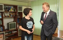 Фото 9: Андрій Садовий обговорив з мером Бурштина питання екології та розвитку освіти