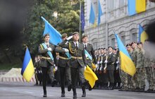 Фото 13: Урочисте підняття Державного Прапора України