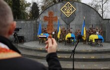 Фото 8: Сьогодні вперше Львівська громада попрощалася із невідомим воїном Збройних Сил України