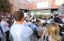 Фото 9: Мер Львова у Херсоні взяв участь у дискусії із серії Urban Talks