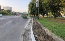 Фото 4: На вулиці Пасічній проводять асфальтування вибоїн великими картами