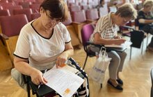 Фото 5: «Візити турботи» у Залізничному районі: щирі розмови й підтримка людей з інвалідністю