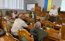 Фото 6: У Львові тривають «Візити турботи»: соціальні працівники особисто спілкуються із людьми з інвалідністю