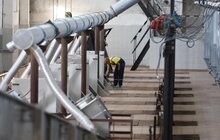 Фото 15: Мер Львова спільно з міністром екології оглянули очисні споруди, де працівники продемонстрували технологію очищення стічних вод від поліетилену