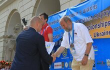 Фото 4: У центрі Львова урочисто нагородили переможців чемпіонату Європи з шахів серед спортсменів з порушенням слуху