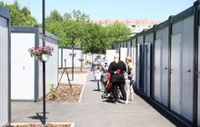 Фото 3: Відкриття третього модульного містечка для переселенців — у світлинах