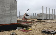 Фото 2: Сміттєпереробний завод у Львові збудований на 65% і сюди вже завезли першу частину обладнання (відео)