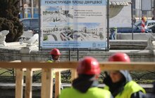 Фото 11: Розпочали роботи з реконструкції пл. Двірцевої