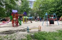 Фото 7: У сквері біля ліцею №46 облаштовують простір пам'ять полеглого захисника Івана Тимціва