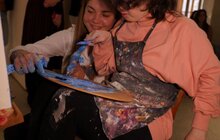 Фото 14: У мистецькому центрі на Стефаника відбулась виставка картин «Сонячної Майстерні»