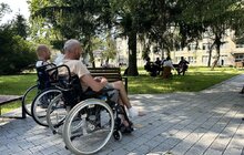 Фото 20: Музиканти Луганської філармонії зіграли для поранених військових в одній з лікарень Львова