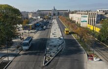 Фото 2: Триває ремонт вул. Чернівецької: на обох частинах вулиці вже постелено перші шари асфальту