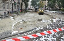 Фото 1: «До кінця цього місяця основний об’єм робіт по вул Устияновича буде зроблено», - мер Львова