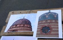 Фото 13: Купол пам’ятки архітектури – давньоєврейського шпиталю на вул. Раппопорта, 8, завершують реставрувати