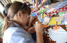 Фото 1: Діти з інтернату відвідали літній табір