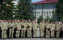 Фото 12: У Львові привітали й відзначили військових 80-ї десантно-штурмової бригади, які повернулися з передової