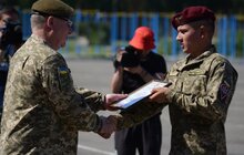 Фото 26: У Львові привітали й відзначили військових 80-ї десантно-штурмової бригади, які повернулися з передової