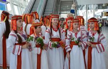 Фото 2: У Міжнародному аеропорту «Львів» ім. Данила Галицького відбувся музичний флешмоб