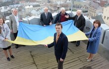 Фото 17: Львів'яни відзначили 26-ту річницю підняття Державного прапора над Ратушею