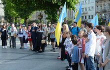 Фото 3: У Львові вшановують 73-тю річницю депортації кримськотатарського народу з Криму