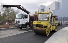 Фото 6: «Ми домовились з «Епіцентром» і спільно робимо дорогу від вул Б.Хмельницького до Кукурудзяної», - А.Садовий