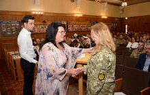 Фото 4: З нагоди Дня медичного працівника подяками від громади міста Львова нагороджено працівників військово-медичного клінічного центру Західного регіону