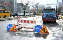 Фото 6: «За сприятливих погодних умов, протягом трьох тижнів гостроаварійну ямковість на вулицях міста вдалося б ліквідувати», - Олександр Одинець