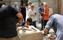 Фото 6: У Львові розпочався щорічний міжкультурний проект для учнів та студентів з Німеччини та України у сфері каменярства