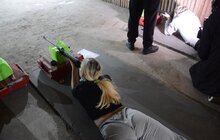 Фото 23: Учні 9-11 класів навчаються стрільбі та домедичної допомоги в інструкторів Нацгвардії