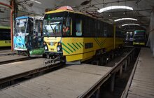 Фото 2: ЛКП «Львівелектротранс» запрезентувало оновлені тролейбуси та трамвай
